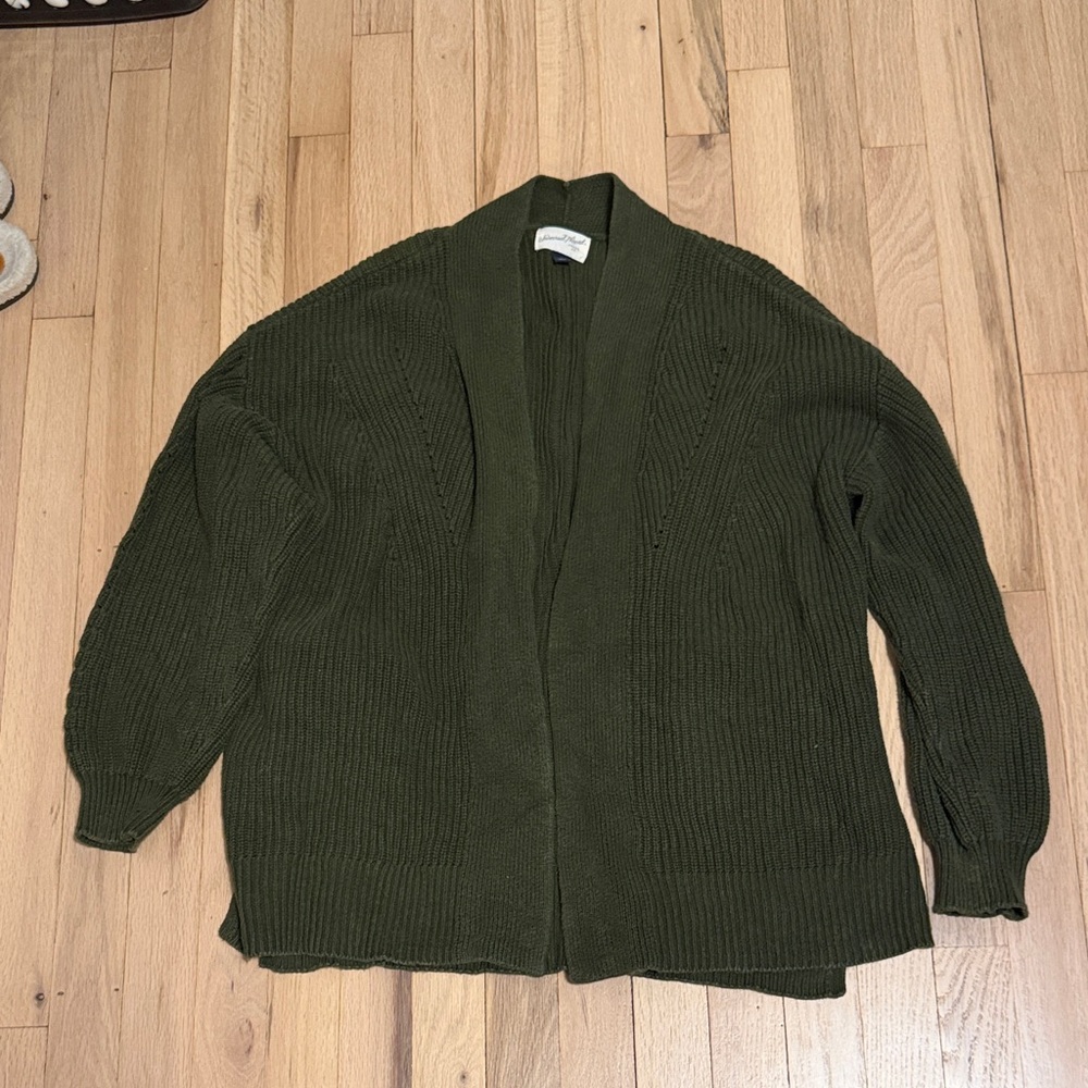 Universal Thread Olive Green Women's Cardigan